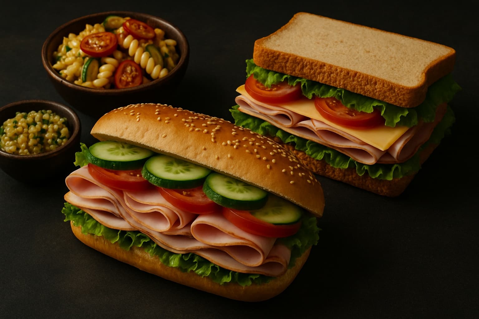 Deli section at Shoppers Valley Market