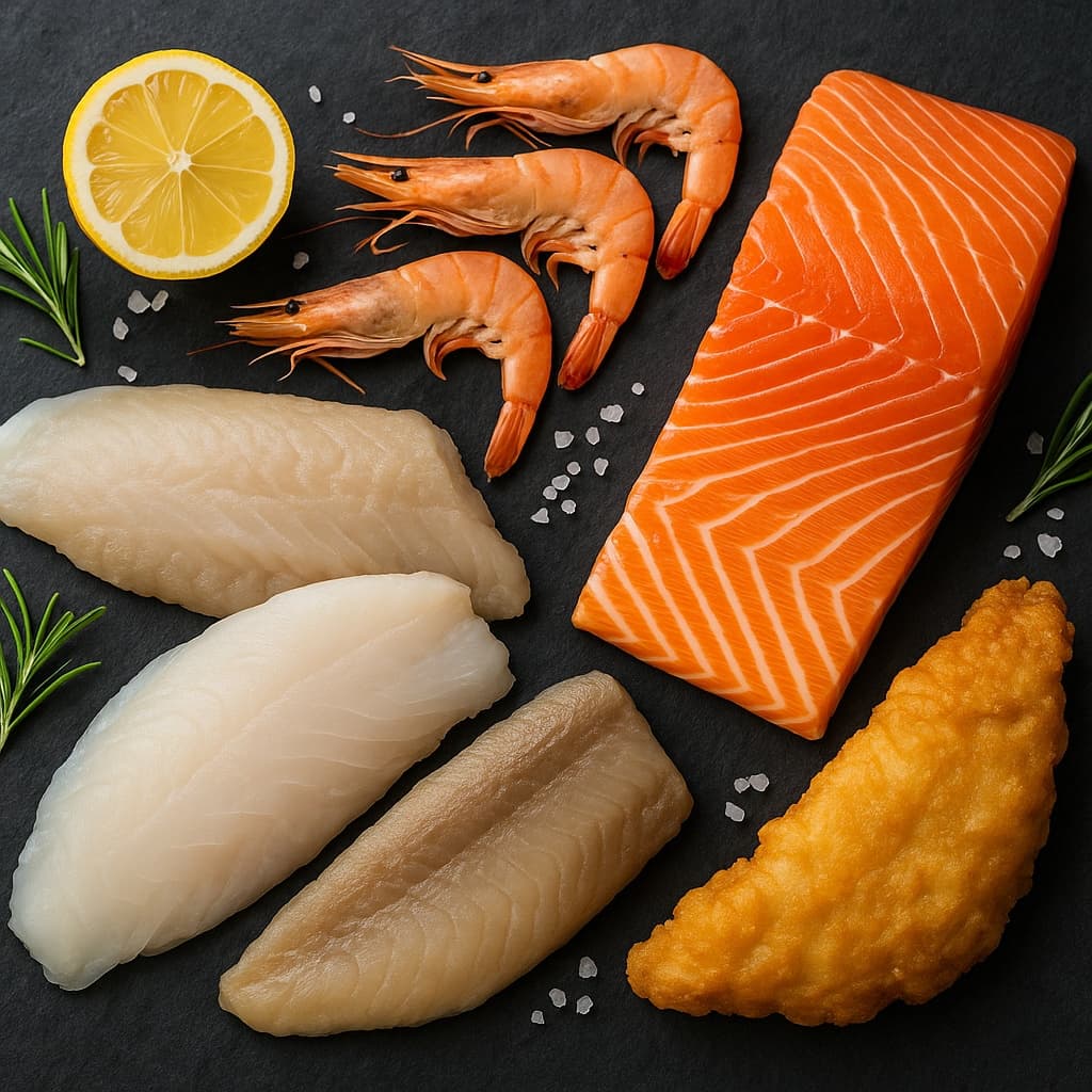 Fresh fish counter at Shoppers Valley Market